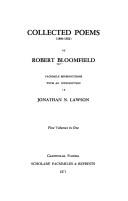 Collected poems (1800-1822)