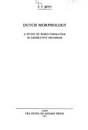 Dutch morphology