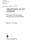 Milestones on my journey