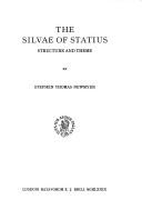 The Silvae of Statius