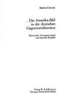 Das Amerika-Bild in der deutschen Gegenwartsliteratur