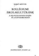 Kollégiumi iskolakultúránk