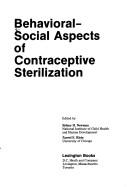 Behavioral-social aspects of contraceptive sterilization
