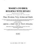 Wooden and brick buildings with details