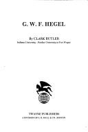 G. W. F. Hegel