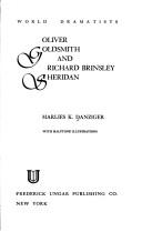 Oliver Goldsmith and Richard Brinsley Sheridan