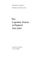 The legendary sources of Flaubert's Saint Julien