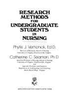 Research methods for undergraduate students in nursing