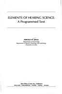 Elements of hearing science