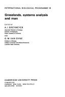 Grasslands, systems analysis, and man