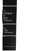 A critique of film theory