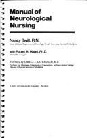 Manual of neurological nursing