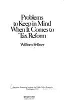Problems to keep in mind when it comes to tax reform