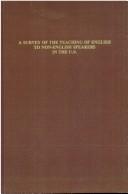 A survey of the teaching of English to non-English speakers in the United States