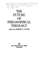 The future of philosophical theology
