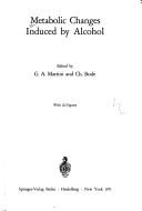 Metabolic changes induced by alcohol