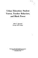 Urban education: student unrest, teacher behaviors, and Black power