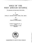 Soils of the West African savanna
