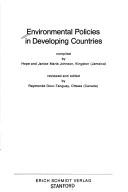 Environmental policies in developing countries