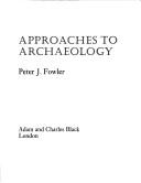 Approaches to archaeology