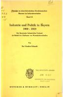 Industrie und Politik in Bayern