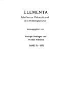 Kosmos und Logos nach Philon von Alexandria