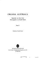 Organa Austriaca (Publikationen des Instituts für Organologische Forschung und Dokumentation an der Hochschule für Musik und Darstellende Kunst in Wien) (German Edition)