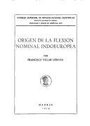 Origen de la flexion nominal indoeuropea