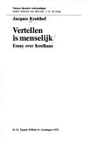 Vertellen is menselijk