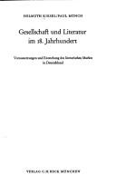 Gesellschaft und Literatur im 18 Jahrhundert