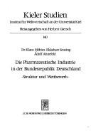 Die pharmazeutische Industrie in der Bundesrepublik Deutschland