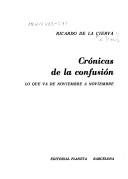 Crónicas de la confusión