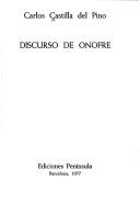 Discurso de Onofre