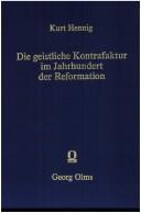 Die geistliche Kontrafaktur im Jahrhundert der Reformation