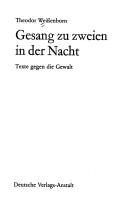 Gesang zu zweien in der Nacht