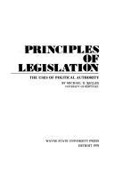 Principles of legislation