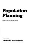 Population planning