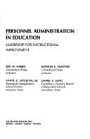 Personnel administration in education