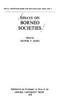 Essays on Borneo societies