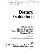 Dietary guidelines