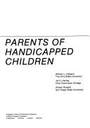 Working with parents of handicapped children