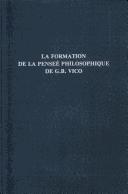 La formation de la pensée philosophique de G.-B. Vico