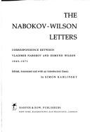 The Nabokov-Wilson letters