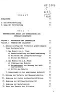 Die Wirkungen der europäischen Integration auf die Erfahrungen der Bundesrepublik Deutschland