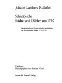 Schwäbische Städte und Dörfer um 1750