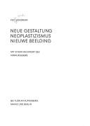 Neue Gestaltung, Neoplastizismus =