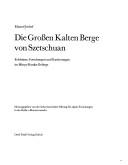 Die Grossen Kalten Berge von Szetschuan