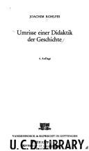 Umrisse einer Didaktik der Geschichte