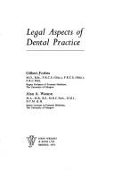 Legal aspects of dental practice