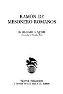 Ramón de Mesonero Romanos
